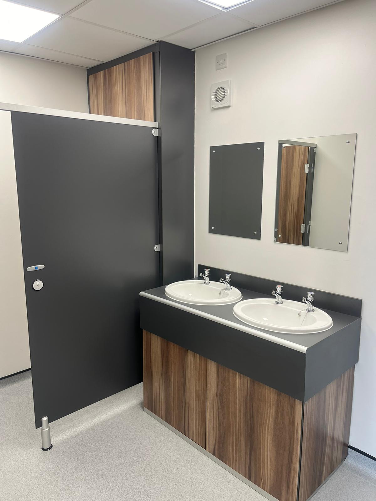 Cubicle Centre Greenhead College-Vanity-Unit-Divider