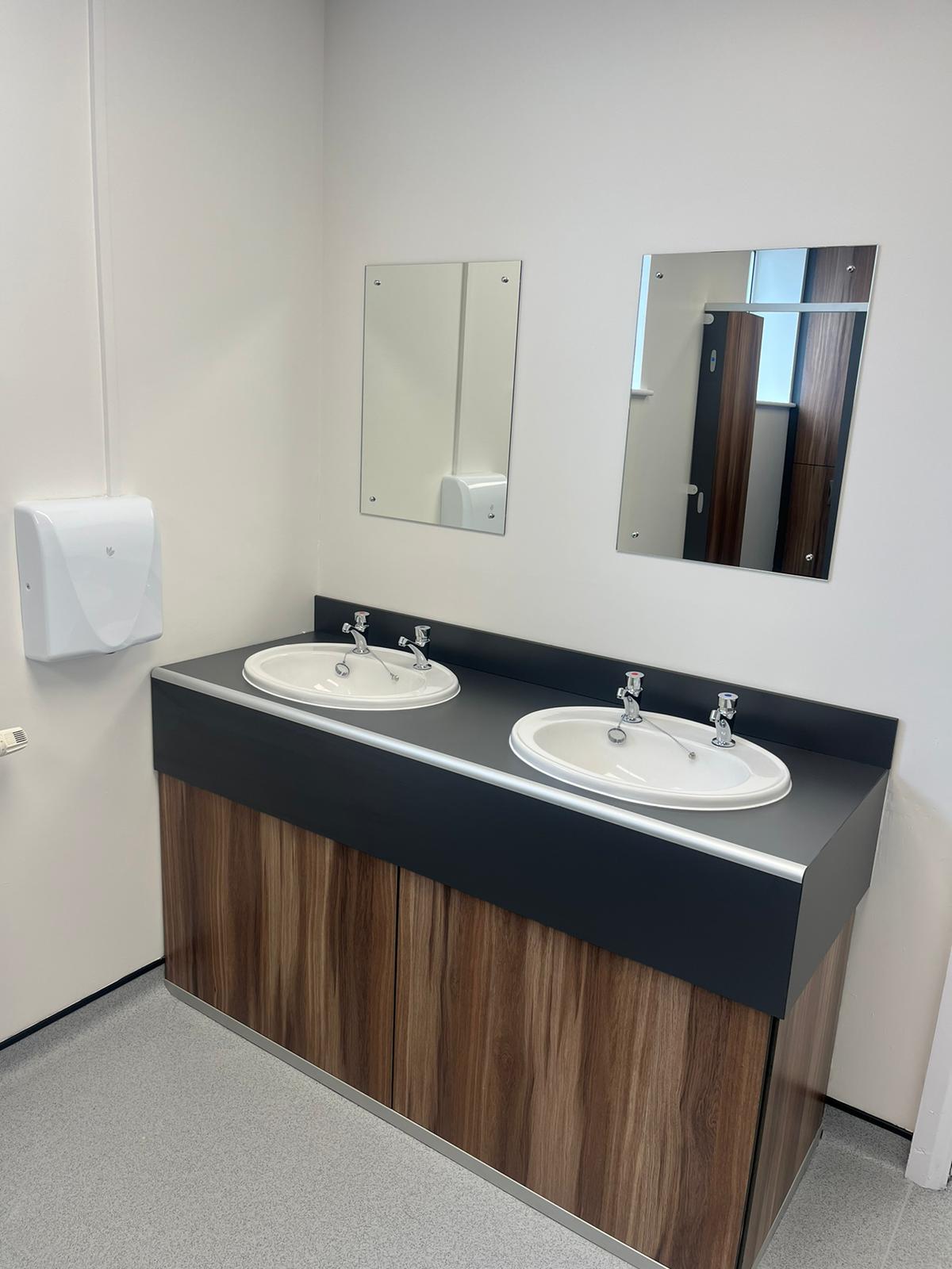 Cubicle Centre Greenhead College-Vanity-Unit